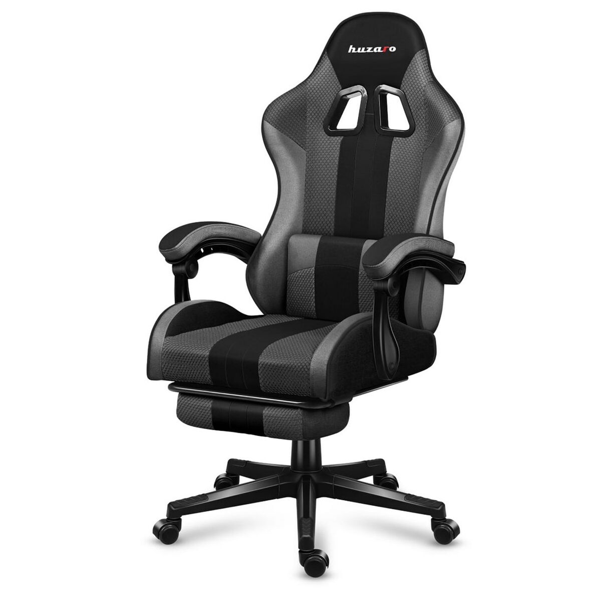 Spelstol Huzaro HZ-Force 4.7 Svart Grå